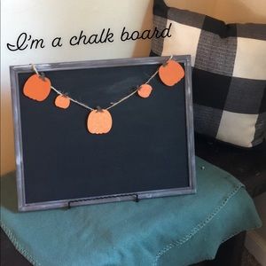 Fall themed chalk board